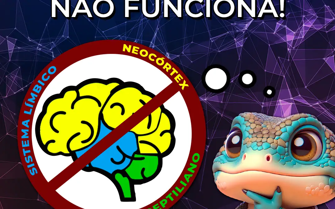 O cérebro trino não funciona